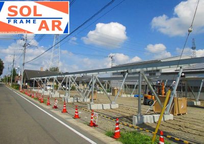 carport pensilina pannelli solari fotovoltaici struttura 11 carport parking parcheggio solarframe madelux