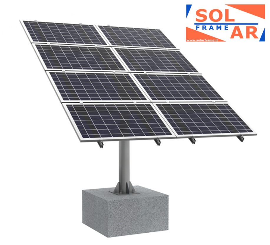 carport pensilina pannelli solari fotovoltaici struttura 6