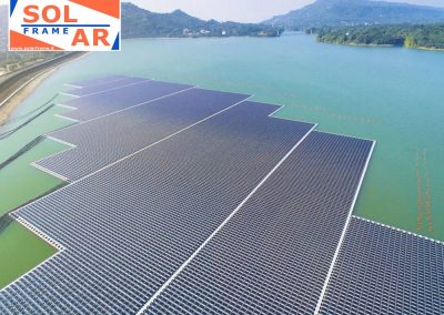 carport pensilina pannelli solari fotovoltaici struttura carport parking parcheggio solarframe madelux centrale eletterica su lago
