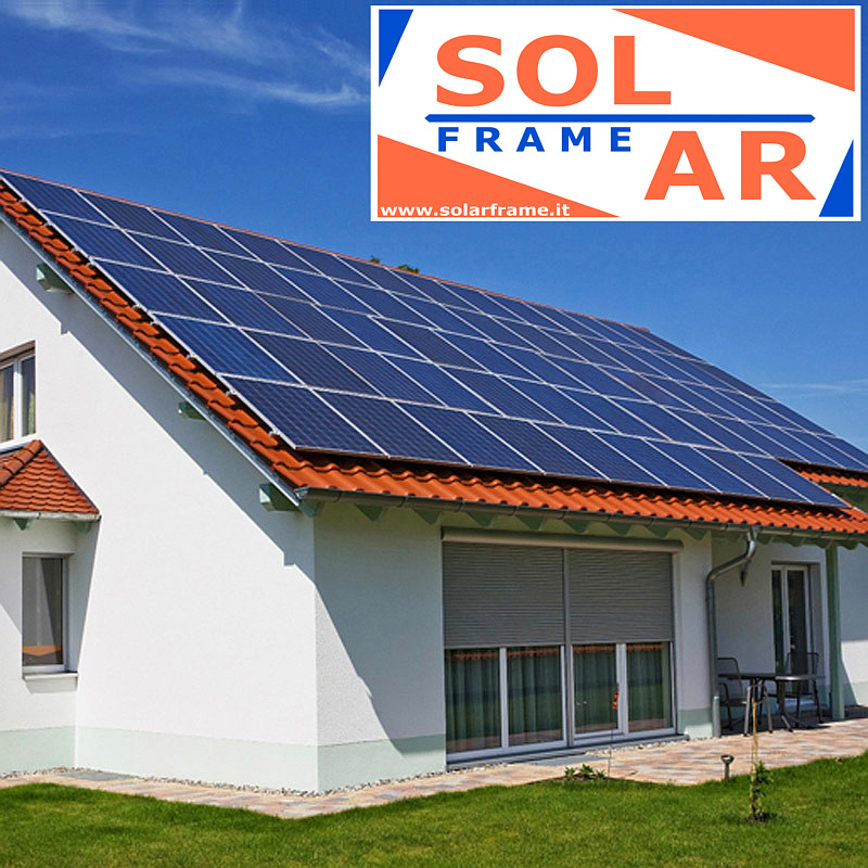 carport pensilina pannelli solari fotovoltaici struttura tetto root installazione alluminio