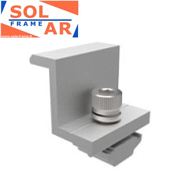 gancio per struttura pannelli solari solarframe